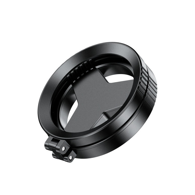 Anti-glare magnetic phone filter, black