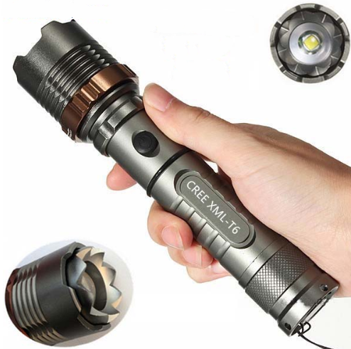 Rechargeable zoom torch